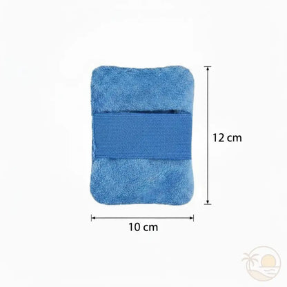 brosse de plage anti sable bleu petit modele