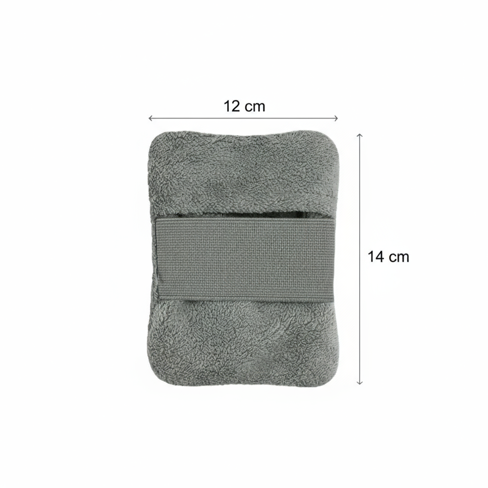 brosse de plage anti sable gris grand modele