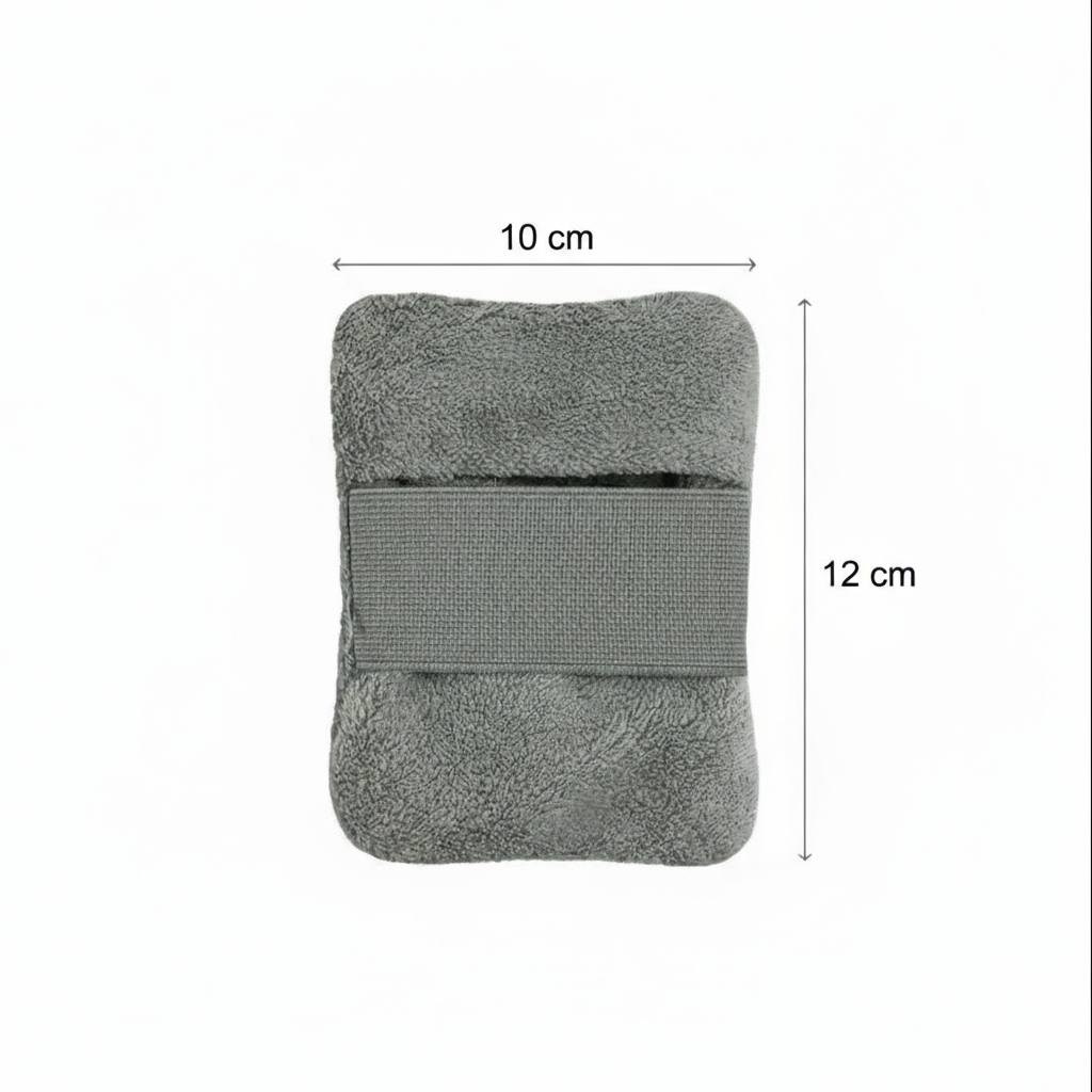 brosse de plage anti sable gris petit modele