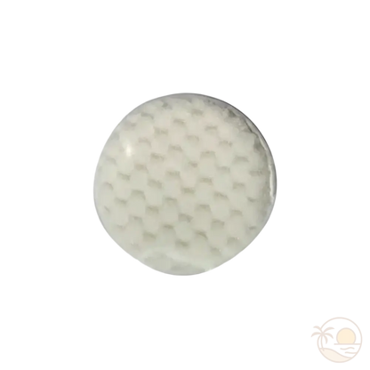 brosse pour enlever le sable des pieds blanc