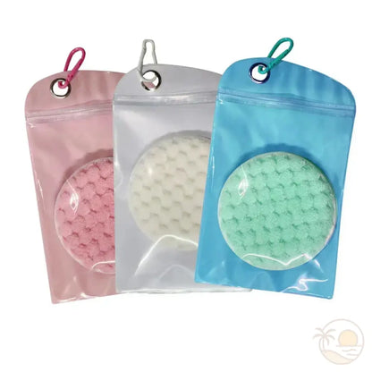 brosses pour enlever le sable des pieds rose blanc bleu