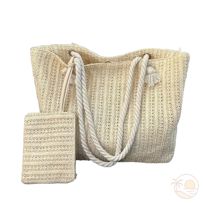 cabas de plage en paille 1