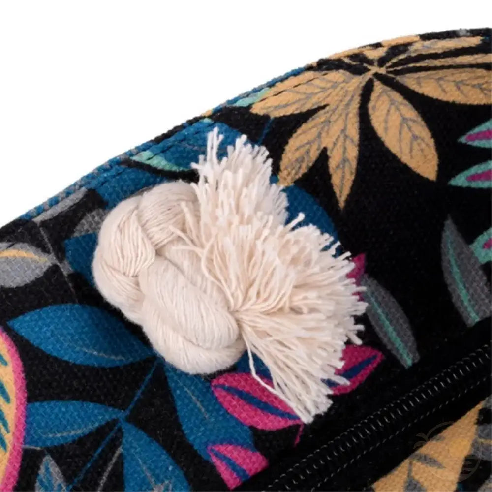 cabas de plage toile bleu marine fermeture