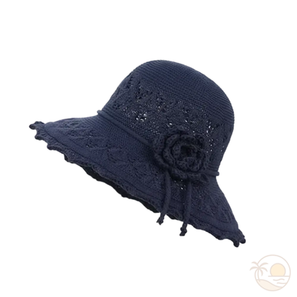 capeline femme bleu marine