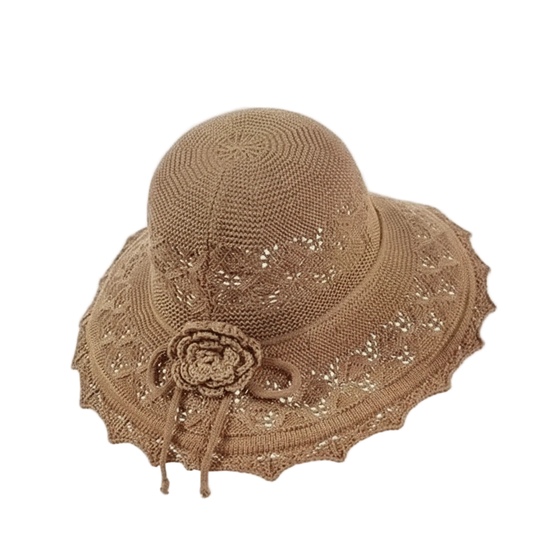 capeline femme marron