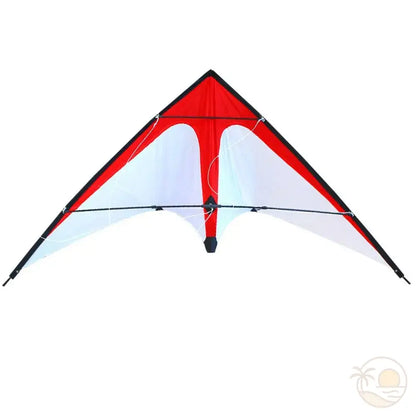 cerf-volant 2 lignes ailes rouges