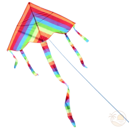 Cerf-volant arc-en-ciel Ouzuki - Facile à faire voler pour enfants et Cerf-volant arc-en-ciel Ouzuki - Facile à faire voler pour enfants et