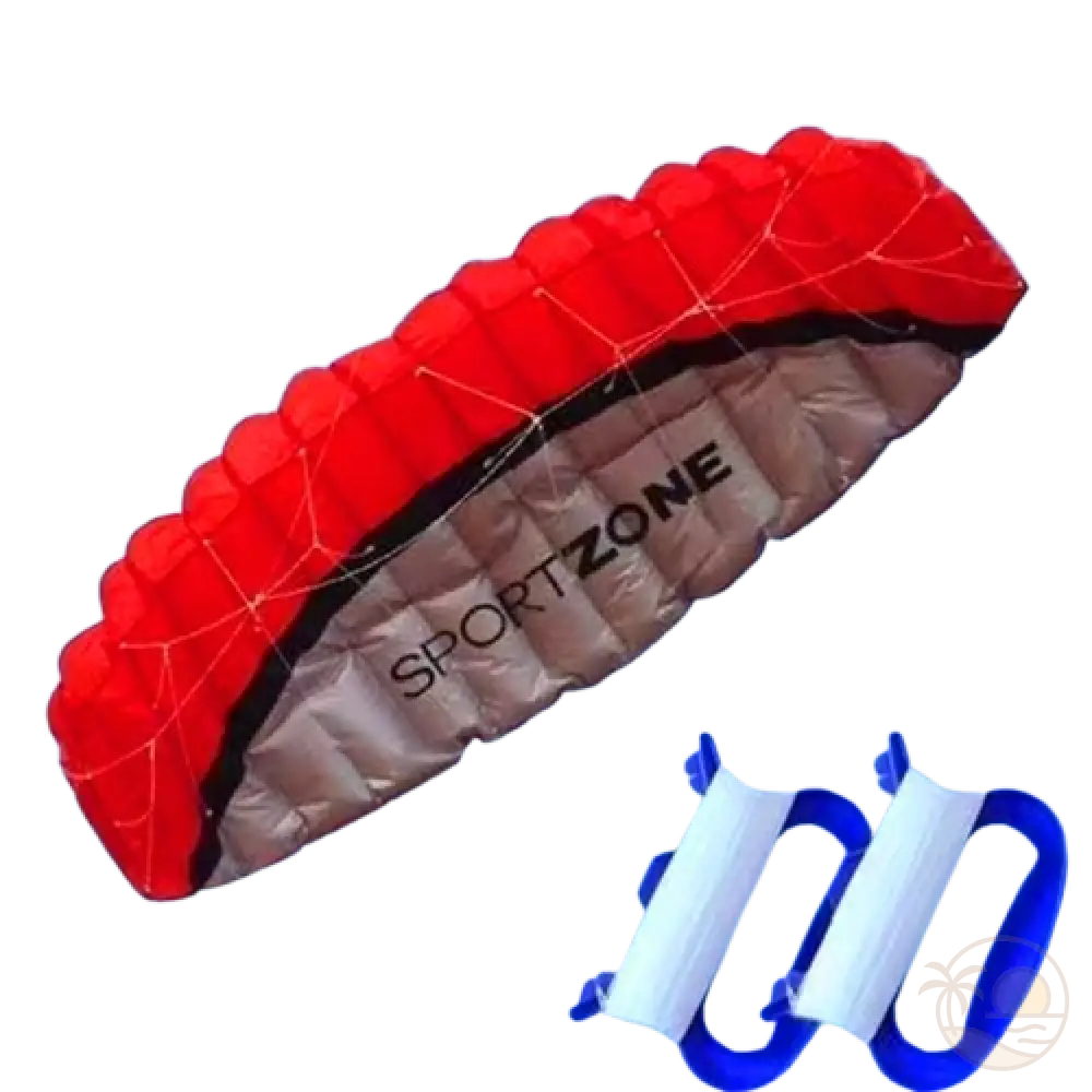 cerf-volant de traction rouge