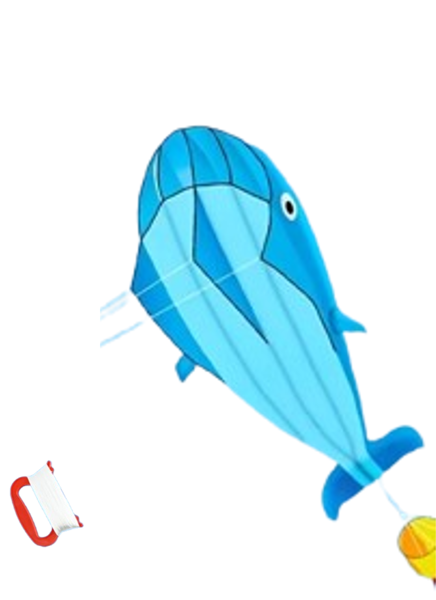 cerf volant baleine bleue