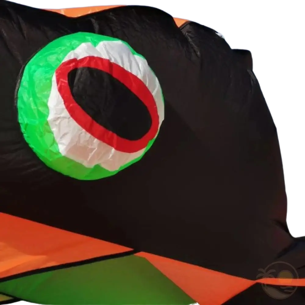 cerf volant geant gecko tete noire