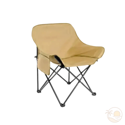 chaise de plage aluminium beige