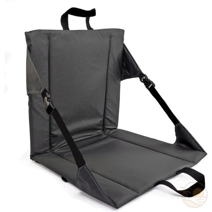 chaise de plage basse pliante grise