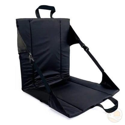 chaise de plage basse pliante noire