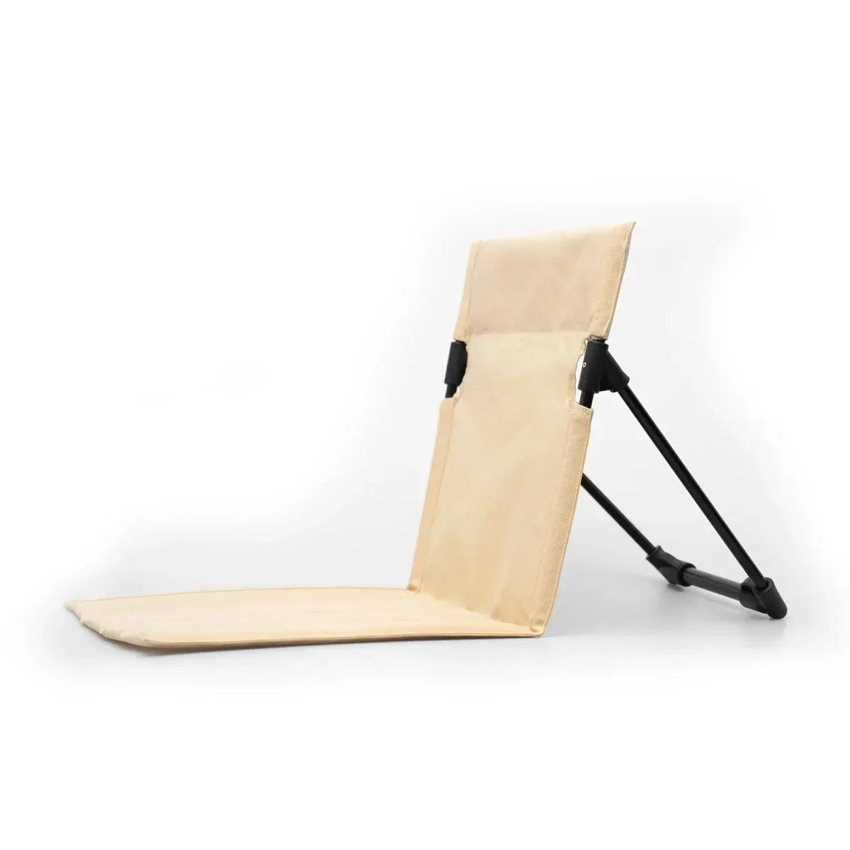 chaise de plage pliante ultra legere beige