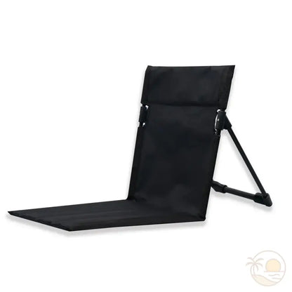chaise de plage pliante ultra legere noire