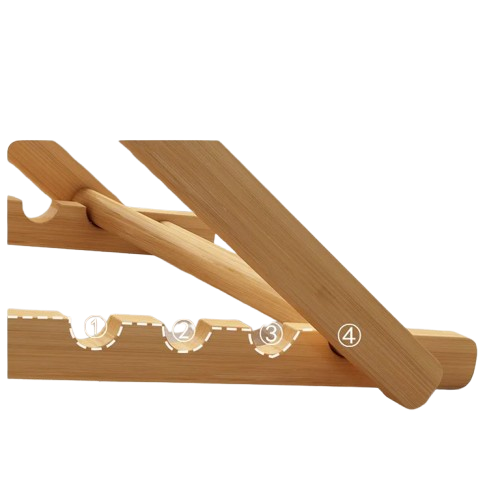 chaise longue de plage reglages