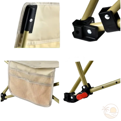 chaise transat de plage details