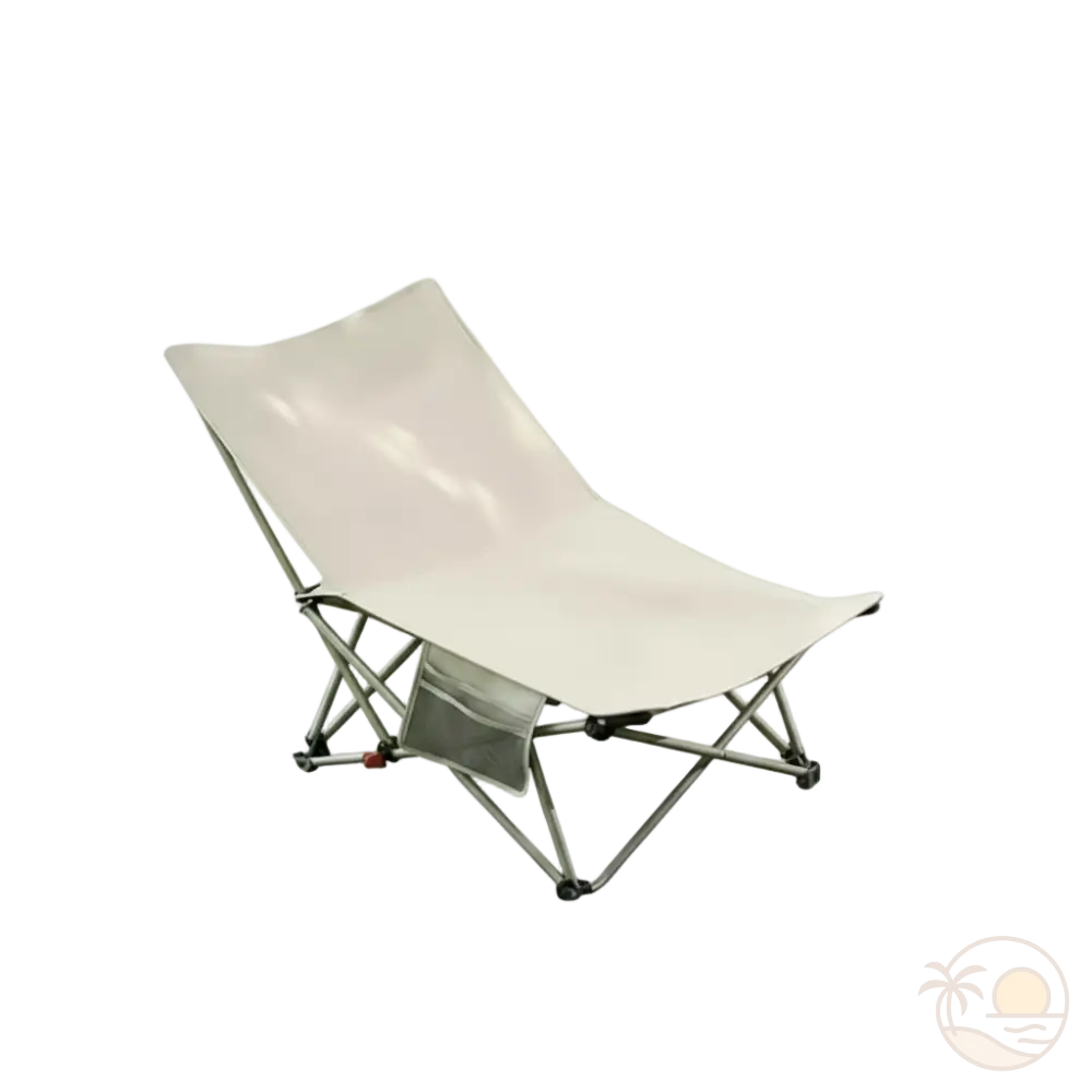 chaise transat de plage ouverte
