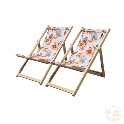 chaises longues de plage pliantes 1