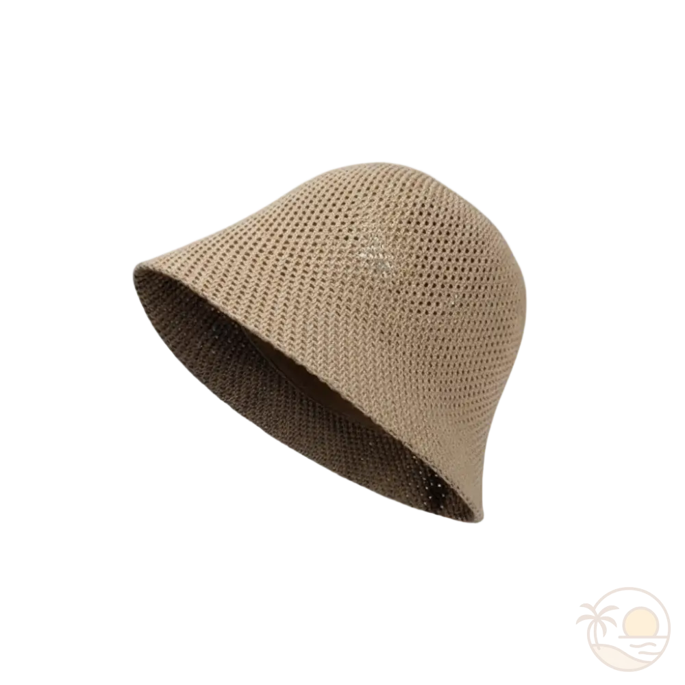 chapeau bob femme beige