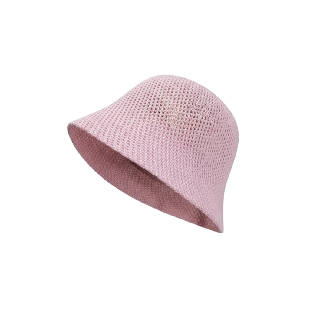 chapeau bob femme rose