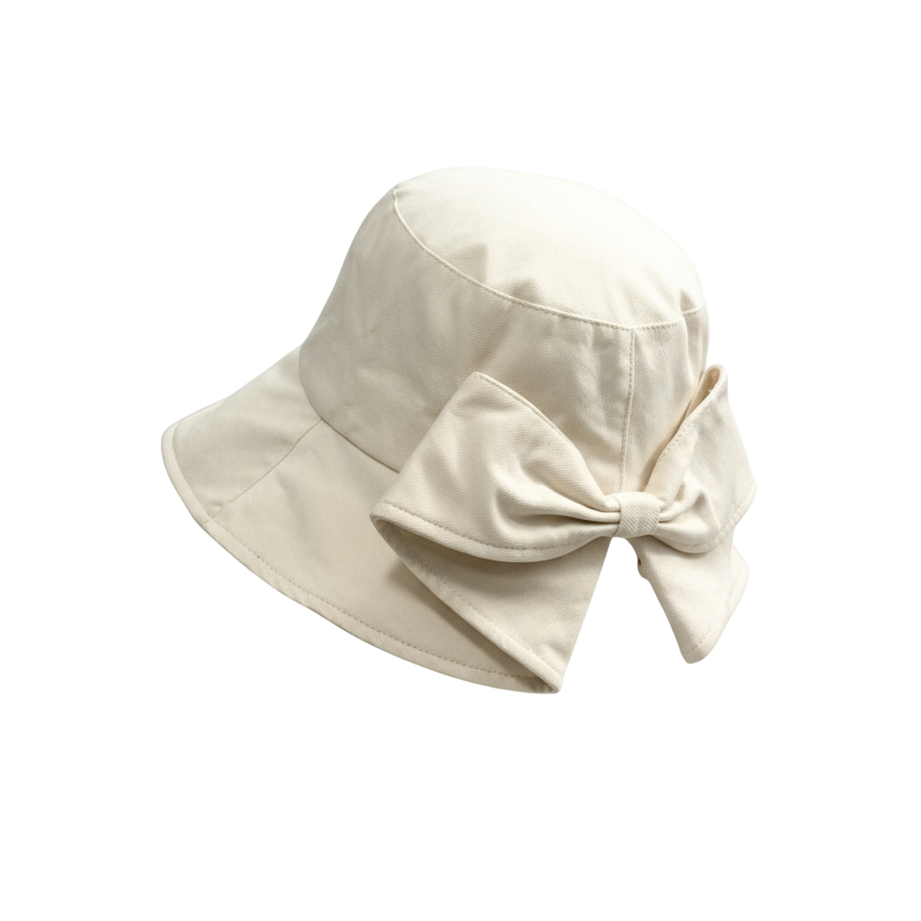 chapeau bob pour femme blanc