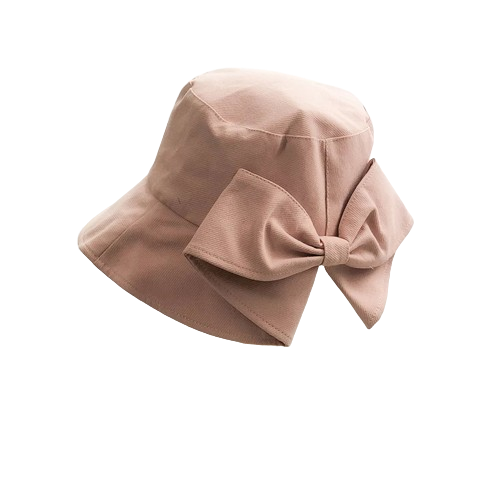chapeau bob pour femme rose