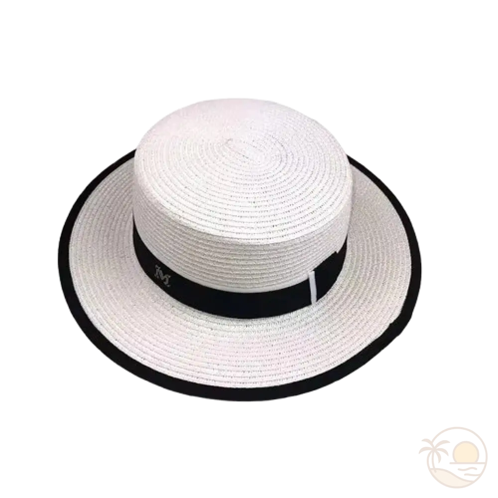 chapeau fedora blanc
