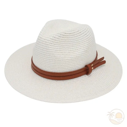 chapeau fedora femme blanc