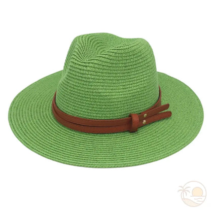 chapeau fedora femme vert