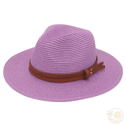 chapeau fedora femme violet
