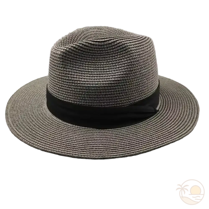 chapeau fedora homme gris