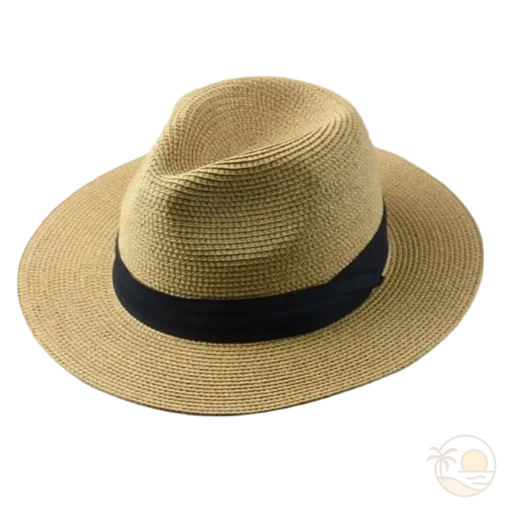 chapeau fedora homme marron clair