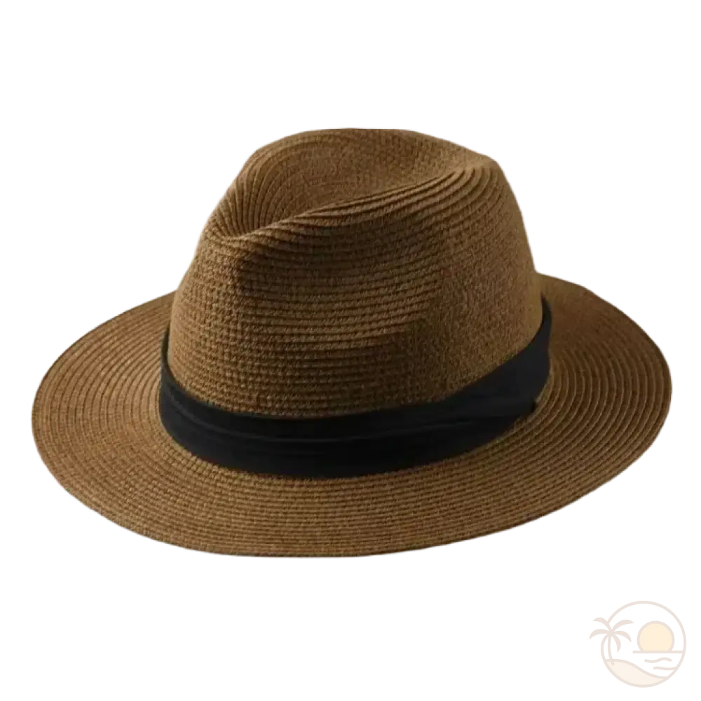 chapeau fedora homme marron fonce