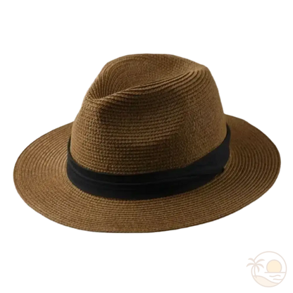 chapeau fedora homme marron fonce