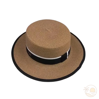 chapeau fedora marron