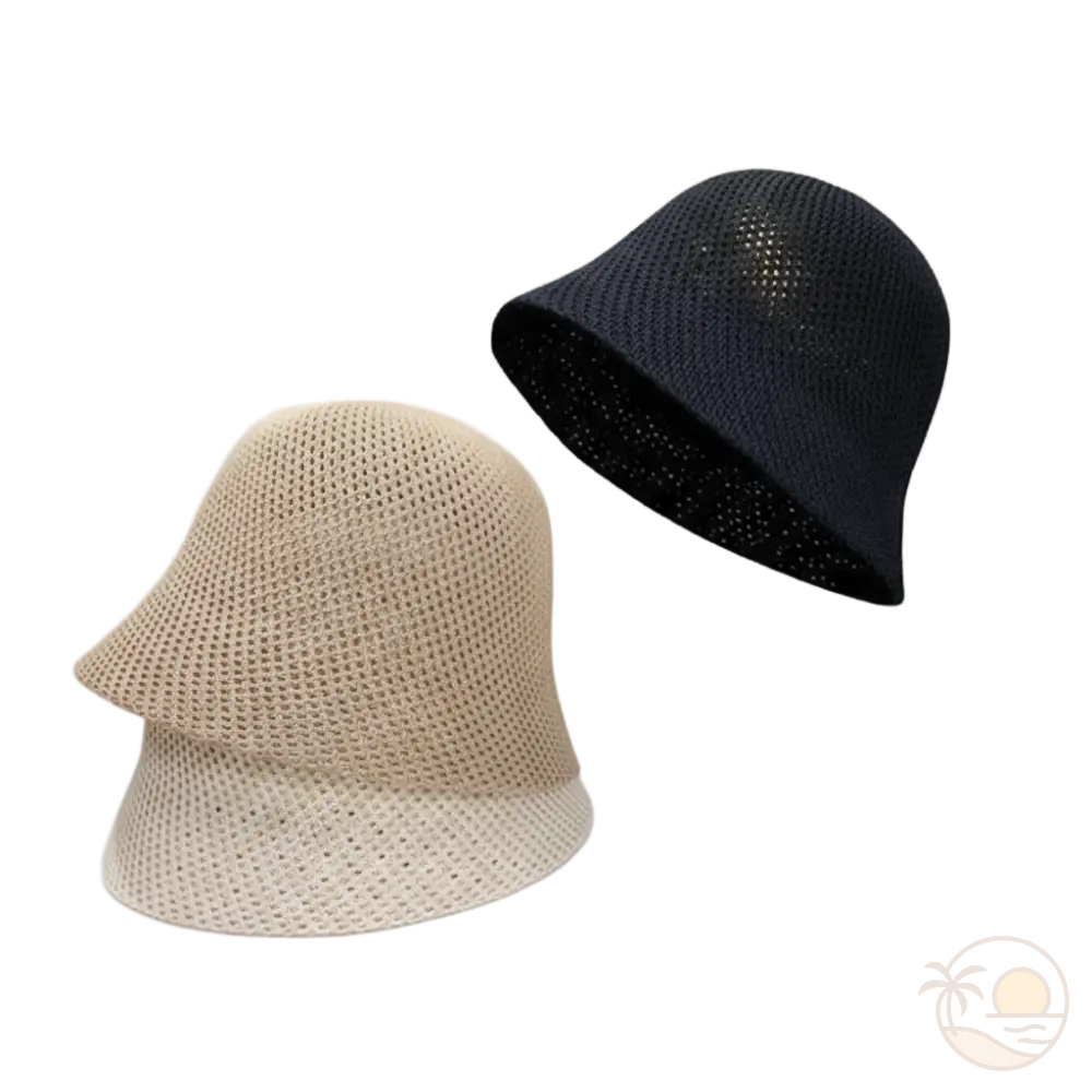 chapeaux bob femme beige blanc noir