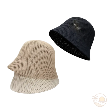 chapeaux bob femme beige blanc noir