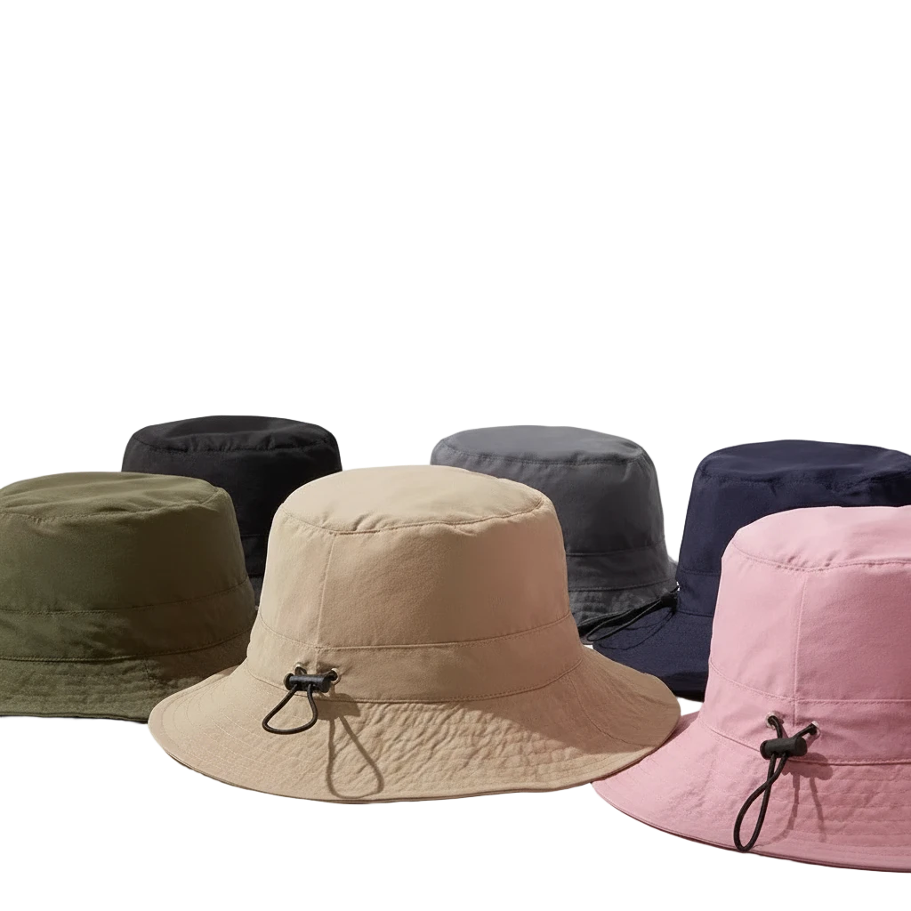 chapeaux bob vert beige rose noir gris bleu marine