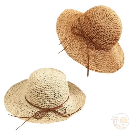 chapeaux capeline beige marron clair
