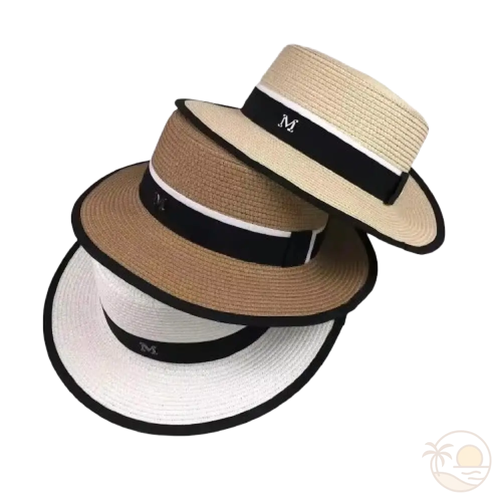 chapeaux fedora blanc marron beige