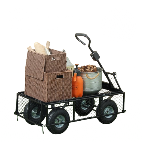 chariot de plage grosses roues sans toile