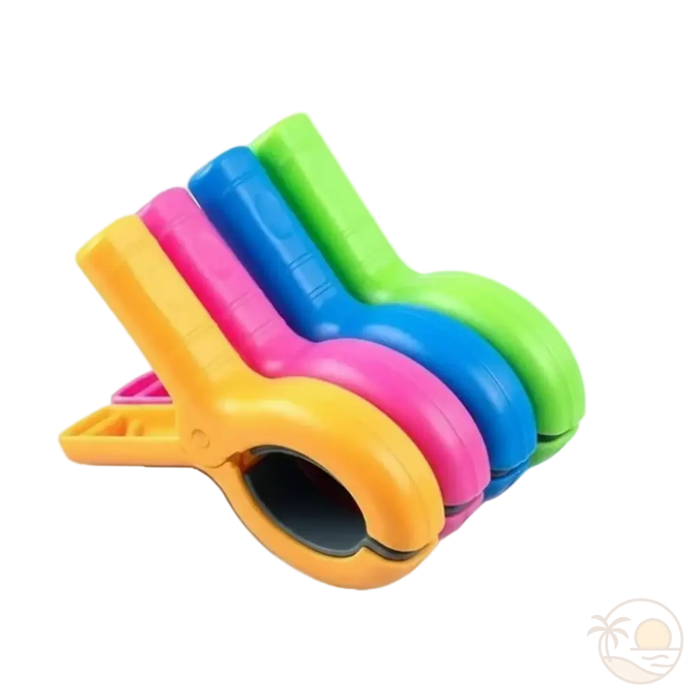 clip serviette de plage lot de 4