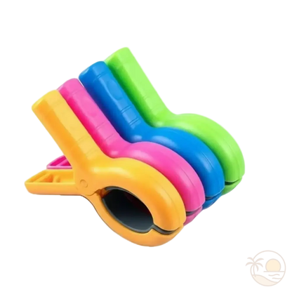 clip serviette de plage lot de 4