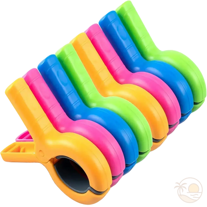 clip serviette de plage lot de 8