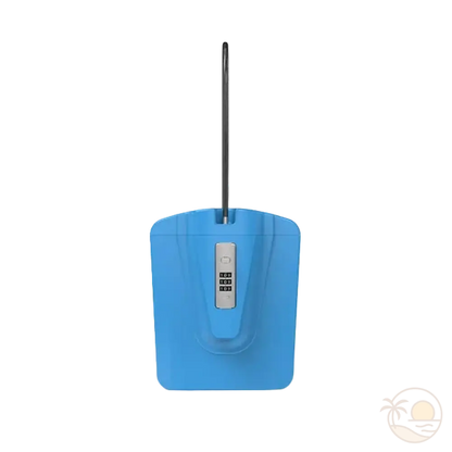 coffre fort plage blanc