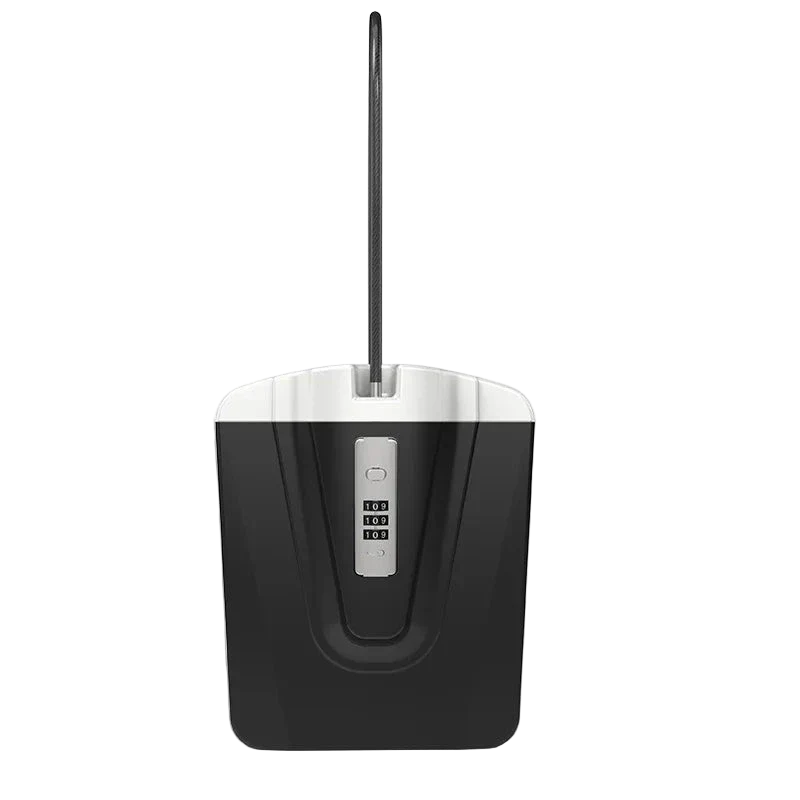 coffre fort plage noir blanc