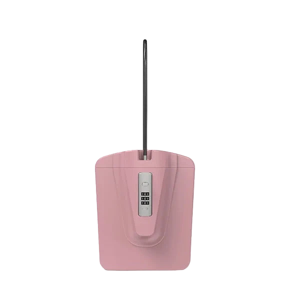 coffre fort plage rose