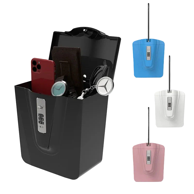 coffres forts plage noir rose blanc bleu