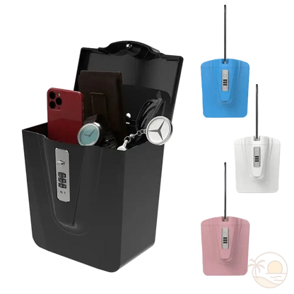 coffres forts plage noir rose blanc bleu